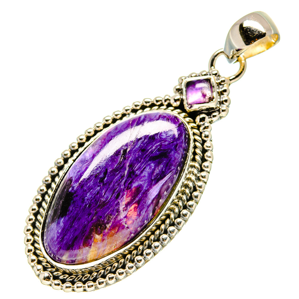 Charoite Pendants handcrafted by Ana Silver Co - PD754746