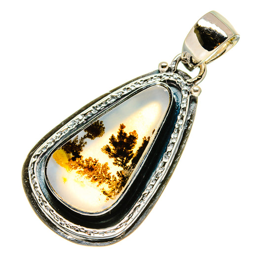 Scenic Dendritic Agate Pendants handcrafted by Ana Silver Co - PD754748