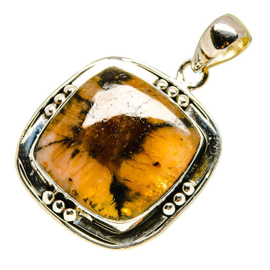 Chiastolite Pendants handcrafted by Ana Silver Co - PD754754