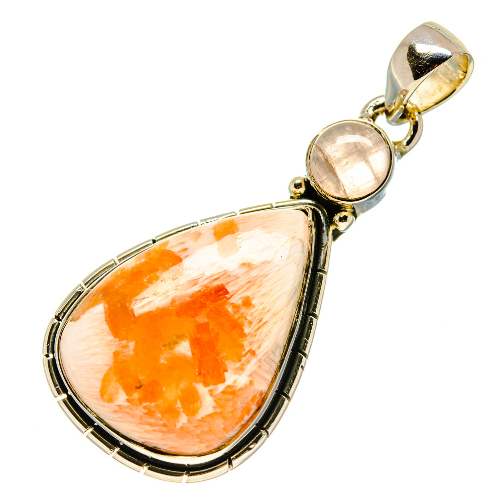 Scolecite Pendants handcrafted by Ana Silver Co - PD754768