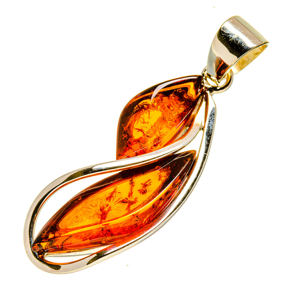 Baltic Amber Pendants handcrafted by Ana Silver Co - PD754800