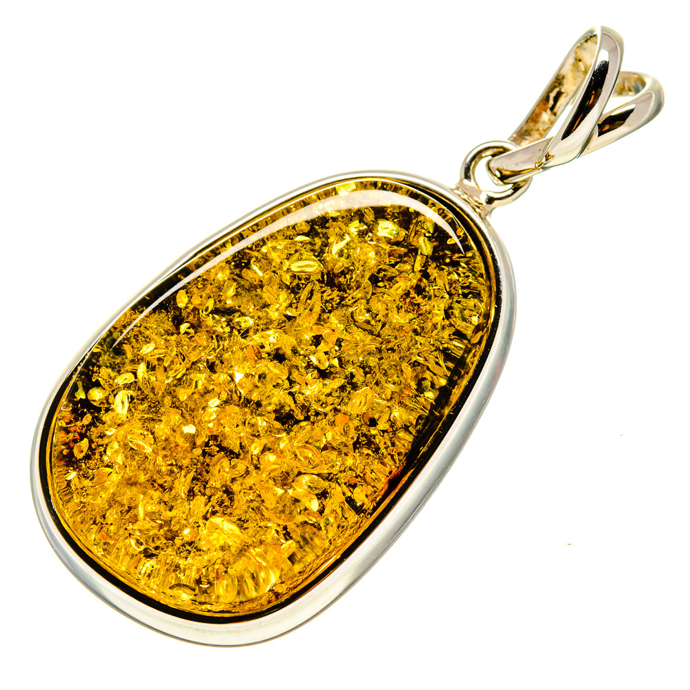Baltic Amber Pendants handcrafted by Ana Silver Co - PD754807
