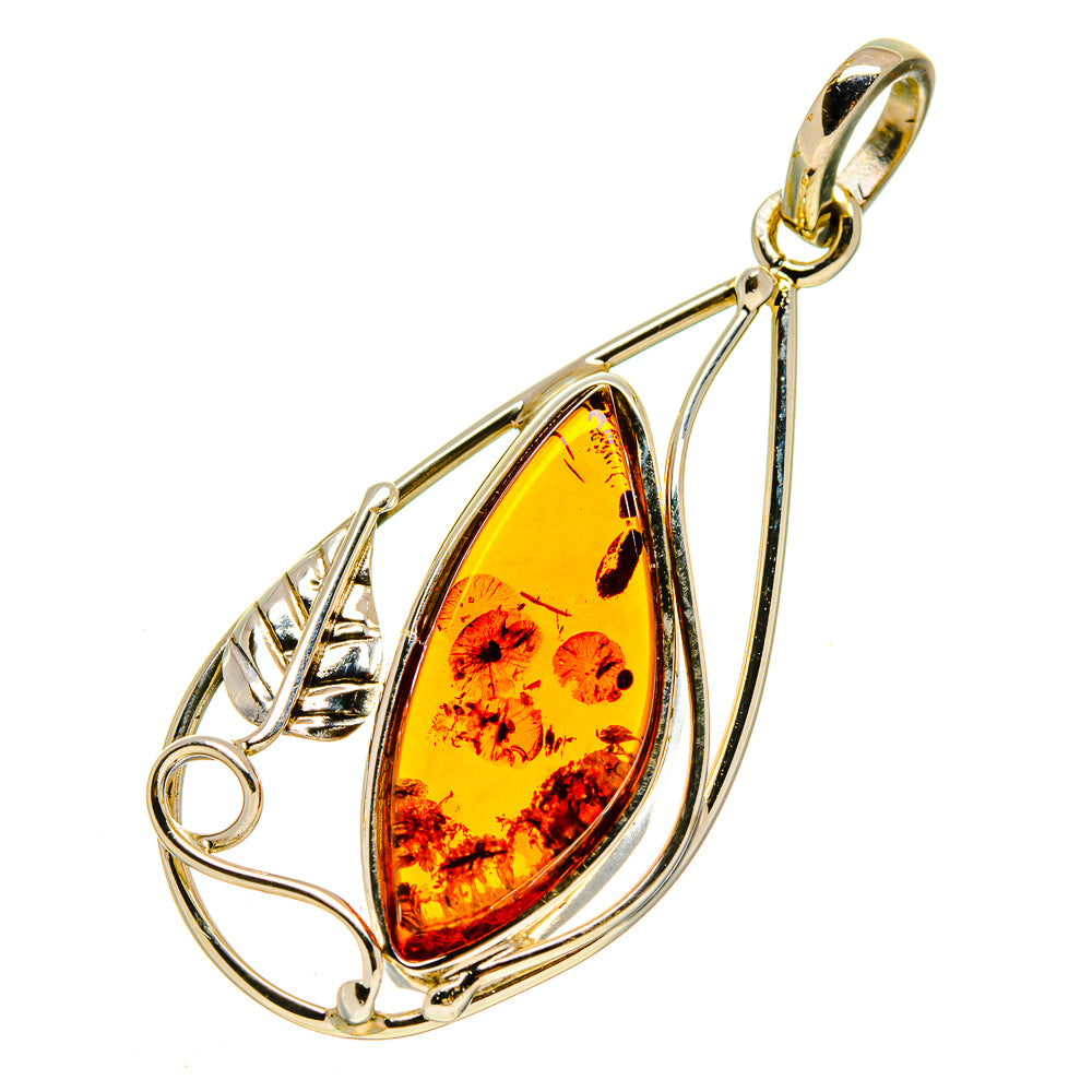 Baltic Amber Pendants handcrafted by Ana Silver Co - PD754812