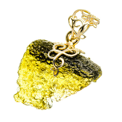 Czech Moldavite Pendants handcrafted by Ana Silver Co - PD754827