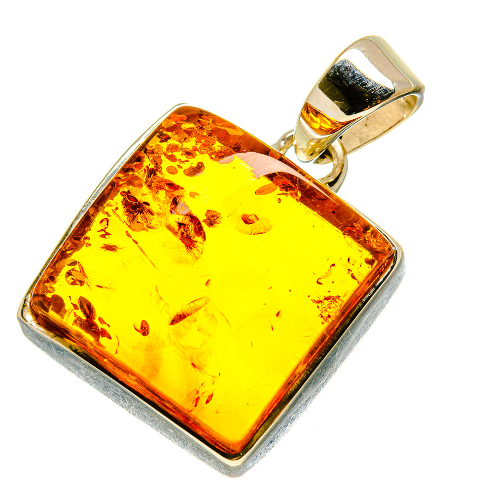 Baltic Amber Pendants handcrafted by Ana Silver Co - PD754831