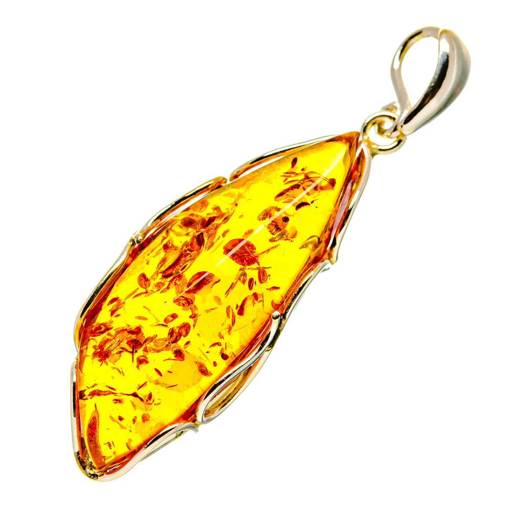 Baltic Amber Pendants handcrafted by Ana Silver Co - PD754832