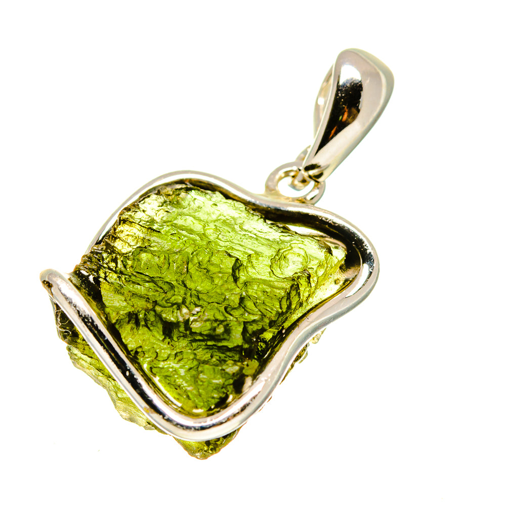 Czech Moldavite Pendants handcrafted by Ana Silver Co - PD754847