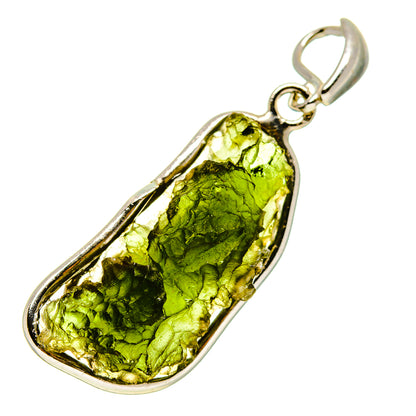 Czech Moldavite Pendants handcrafted by Ana Silver Co - PD754849