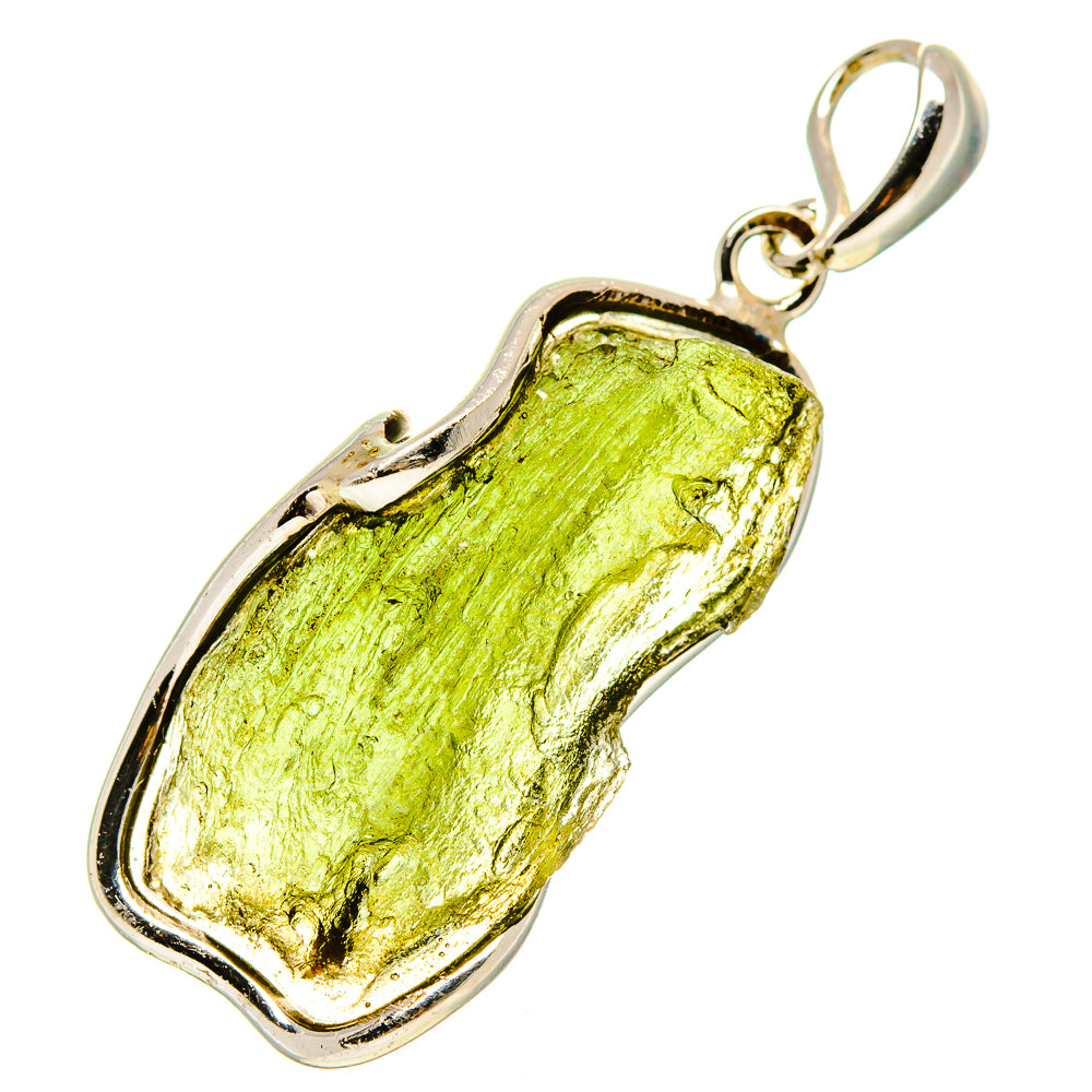 Czech Moldavite Pendants handcrafted by Ana Silver Co - PD754852
