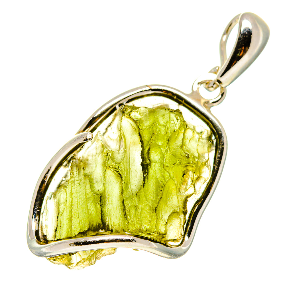Czech Moldavite Pendants handcrafted by Ana Silver Co - PD754855
