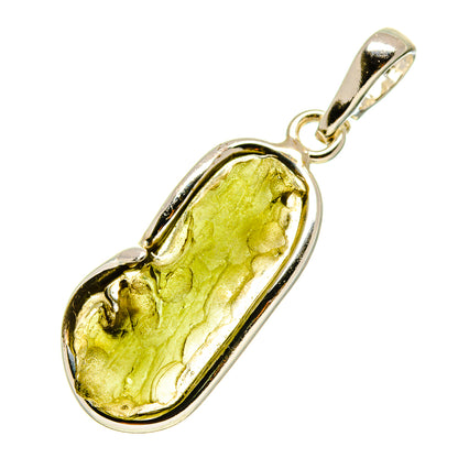 Czech Moldavite Pendants handcrafted by Ana Silver Co - PD754857