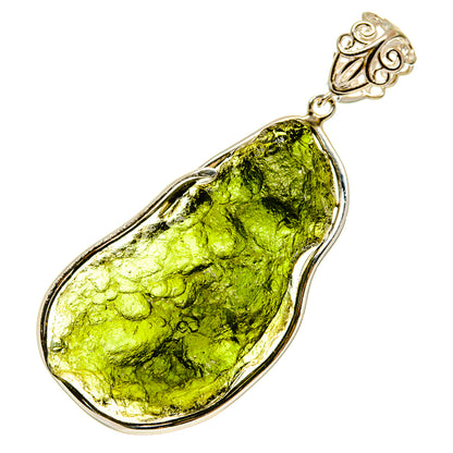 Czech Moldavite Pendants handcrafted by Ana Silver Co - PD754861