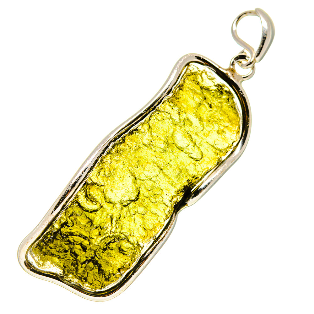 Czech Moldavite Pendants handcrafted by Ana Silver Co - PD754864