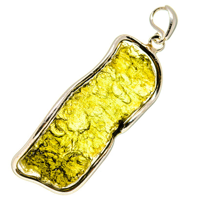 Czech Moldavite Pendants handcrafted by Ana Silver Co - PD754864