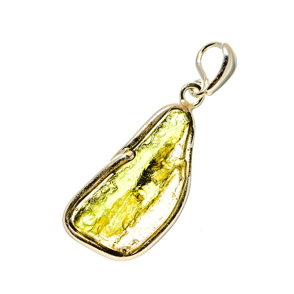 Czech Moldavite Pendants handcrafted by Ana Silver Co - PD754871