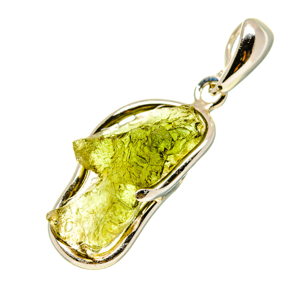 Czech Moldavite Pendants handcrafted by Ana Silver Co - PD754877