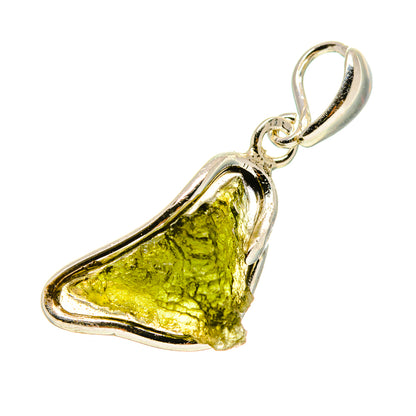 Czech Moldavite Pendants handcrafted by Ana Silver Co - PD754878