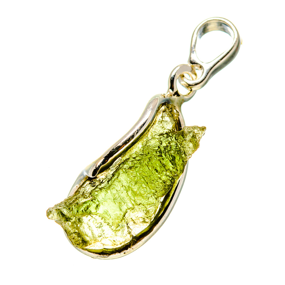 Czech Moldavite Pendants handcrafted by Ana Silver Co - PD754879