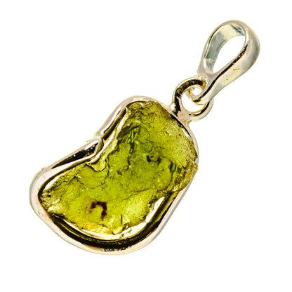 Czech Moldavite Pendants handcrafted by Ana Silver Co - PD754880