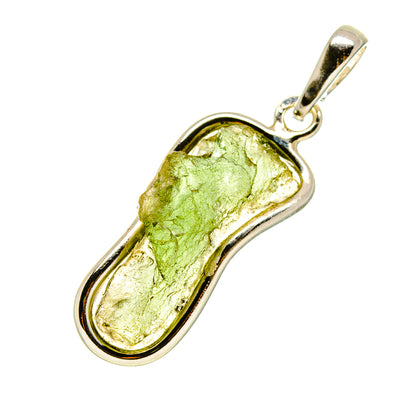 Czech Moldavite Pendants handcrafted by Ana Silver Co - PD754890