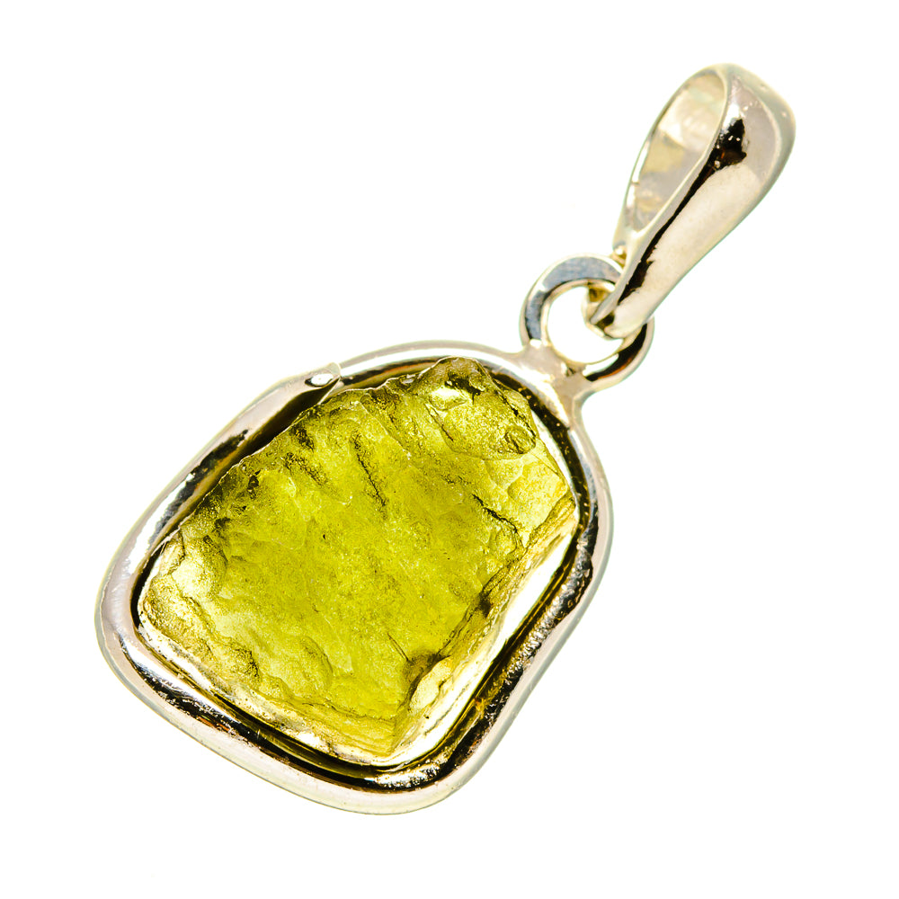 Czech Moldavite Pendants handcrafted by Ana Silver Co - PD754893