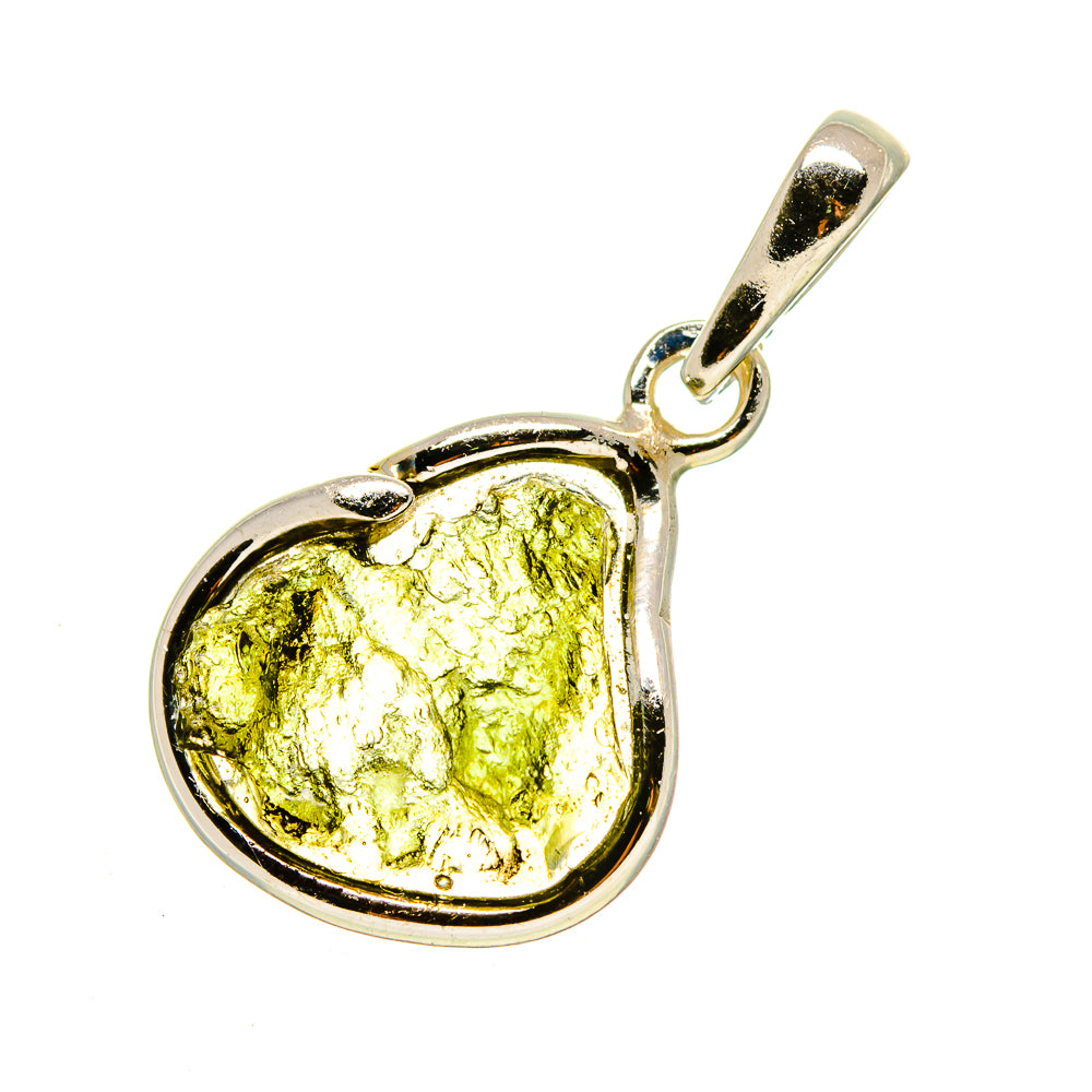 Czech Moldavite Pendants handcrafted by Ana Silver Co - PD754895