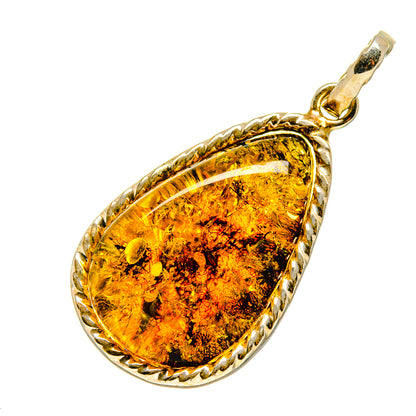 Baltic Amber Pendants handcrafted by Ana Silver Co - PD754900