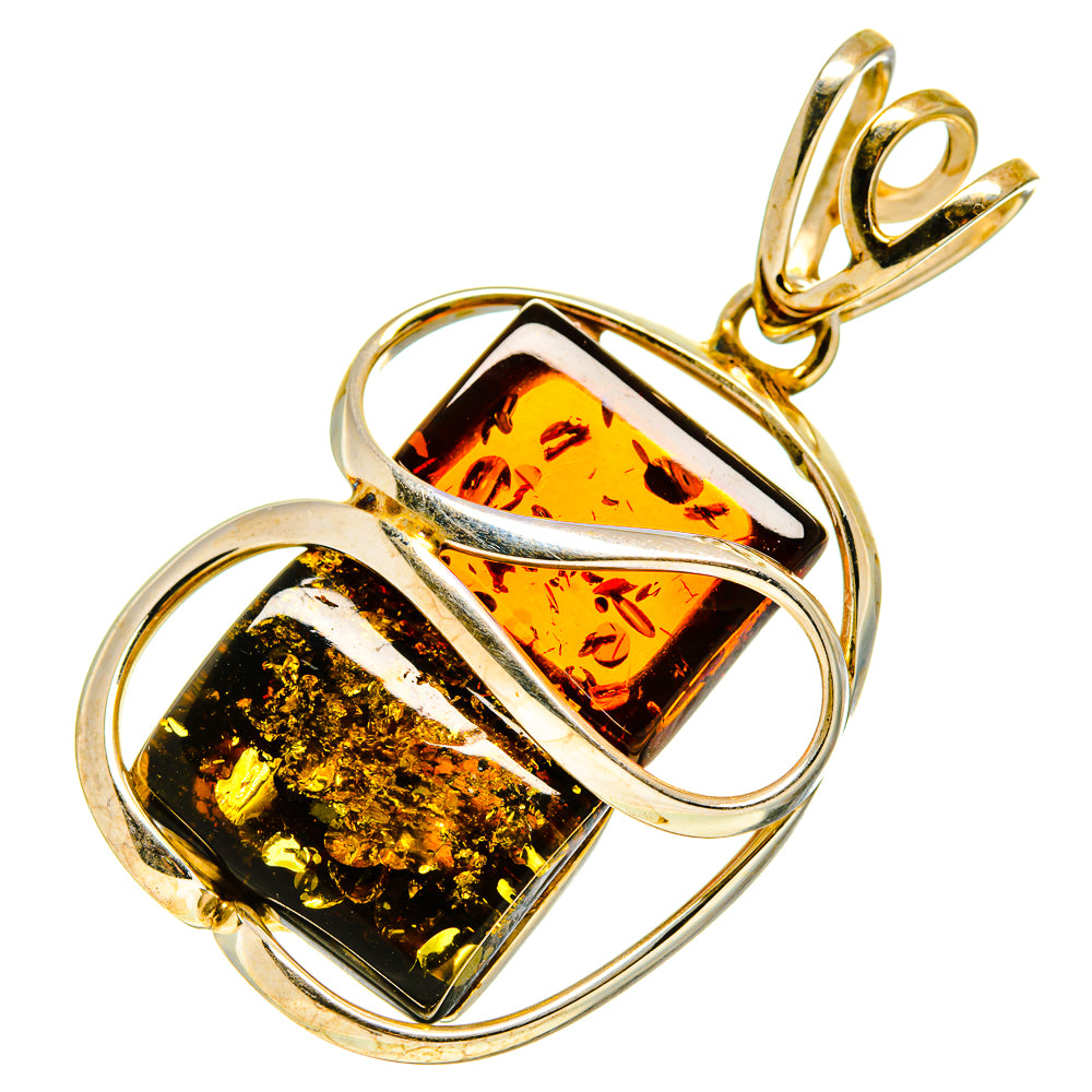 Baltic Amber Pendants handcrafted by Ana Silver Co - PD754902