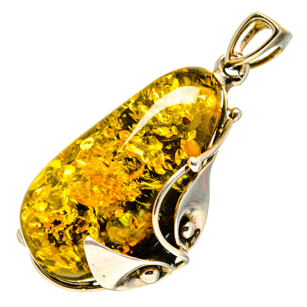 Baltic Amber Pendants handcrafted by Ana Silver Co - PD754903