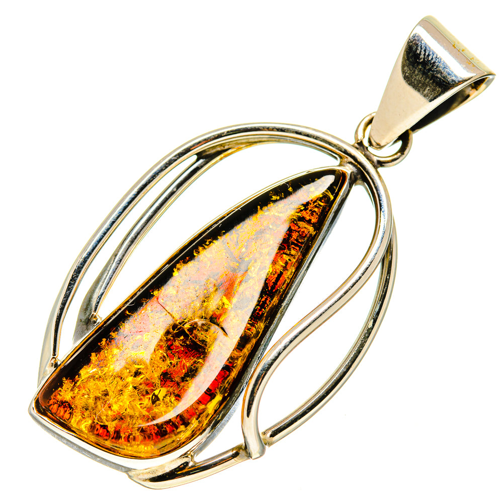 Baltic Amber Pendants handcrafted by Ana Silver Co - PD754905