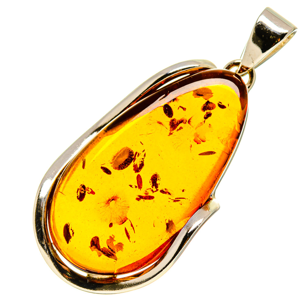 Baltic Amber Pendants handcrafted by Ana Silver Co - PD754912