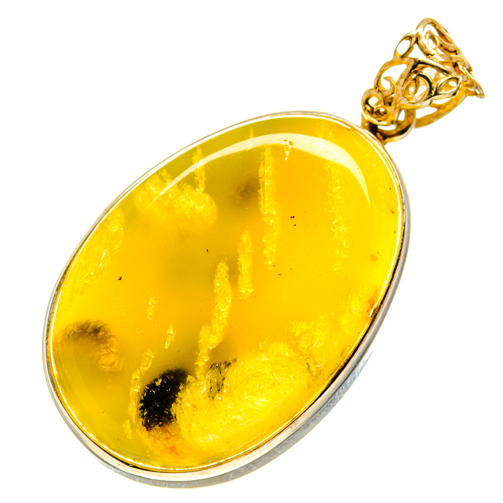 Baltic Amber Pendants handcrafted by Ana Silver Co - PD754913