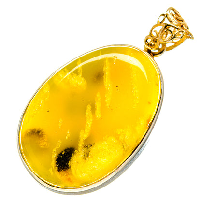 Baltic Amber Pendants handcrafted by Ana Silver Co - PD754913