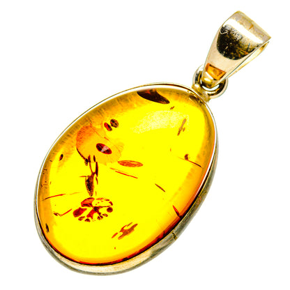 Baltic Amber Pendants handcrafted by Ana Silver Co - PD754914
