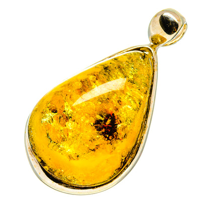 Baltic Amber Pendants handcrafted by Ana Silver Co - PD754915