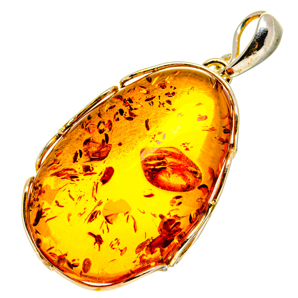 Baltic Amber Pendants handcrafted by Ana Silver Co - PD754916