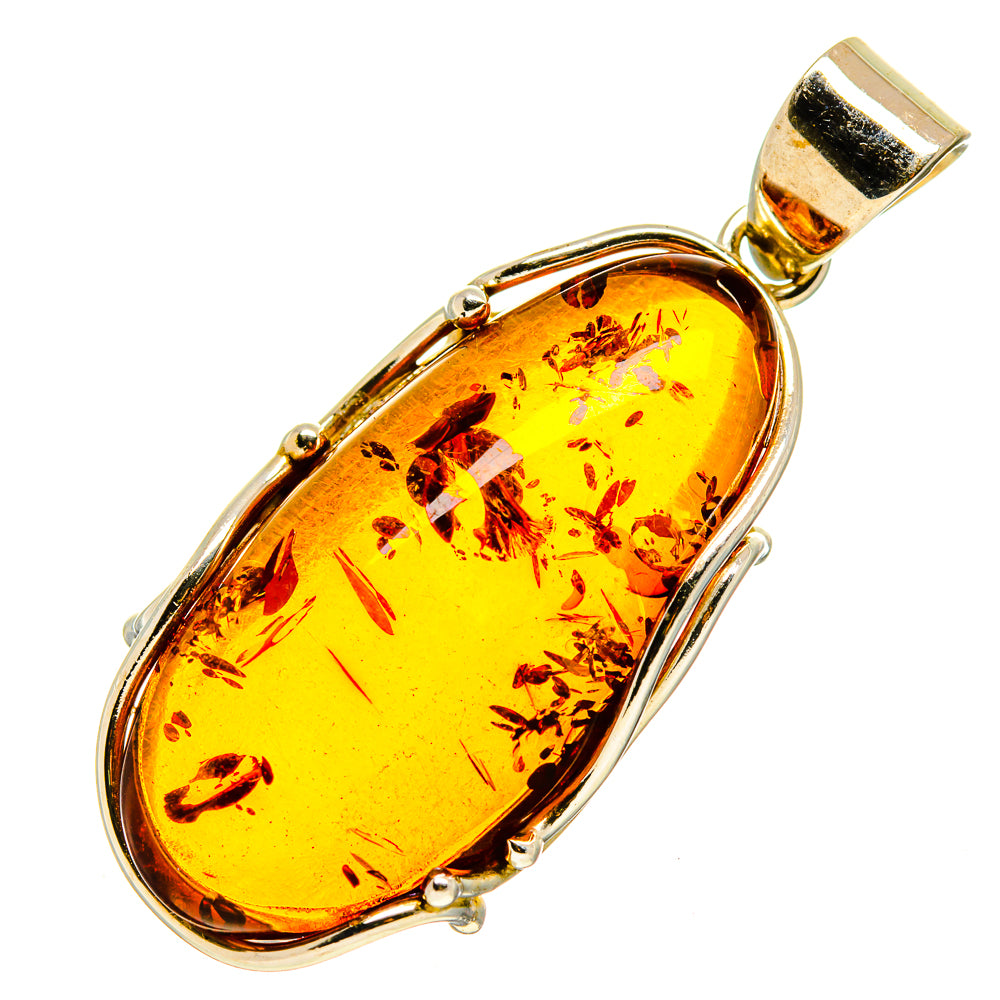Baltic Amber Pendants handcrafted by Ana Silver Co - PD754919