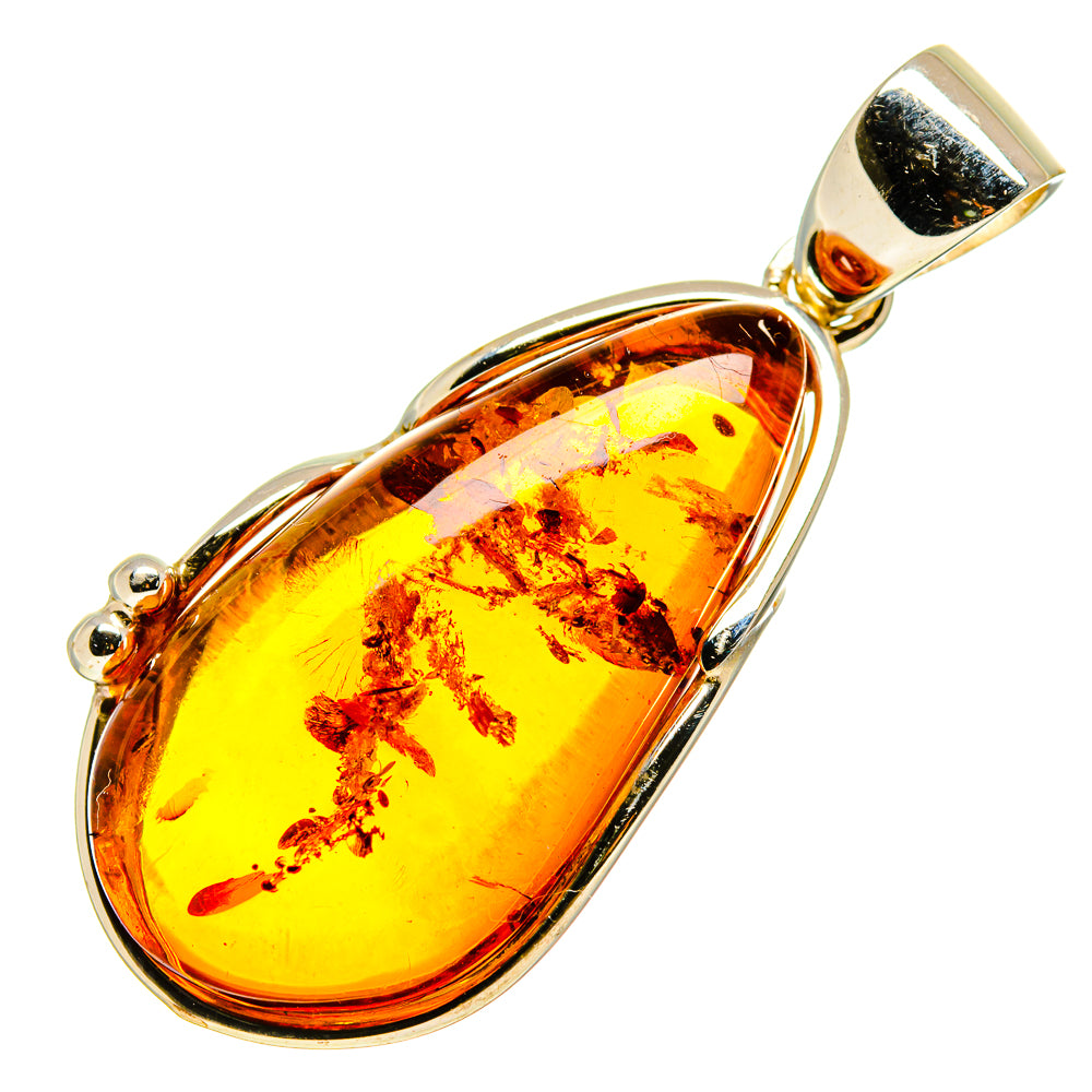 Baltic Amber Pendants handcrafted by Ana Silver Co - PD754920