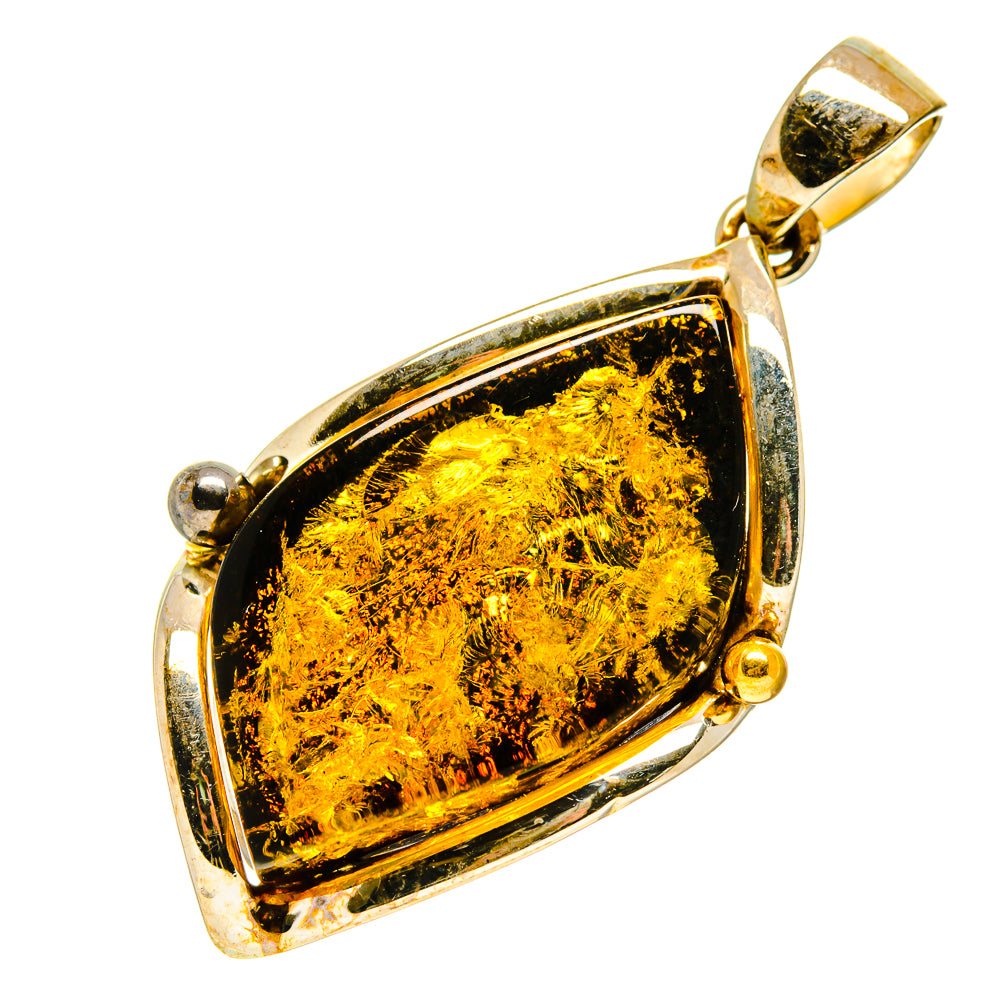 Baltic Amber Pendants handcrafted by Ana Silver Co - PD754923