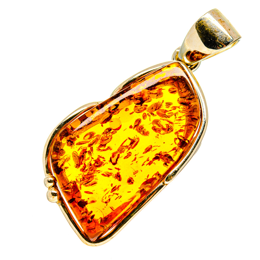 Baltic Amber Pendants handcrafted by Ana Silver Co - PD754924