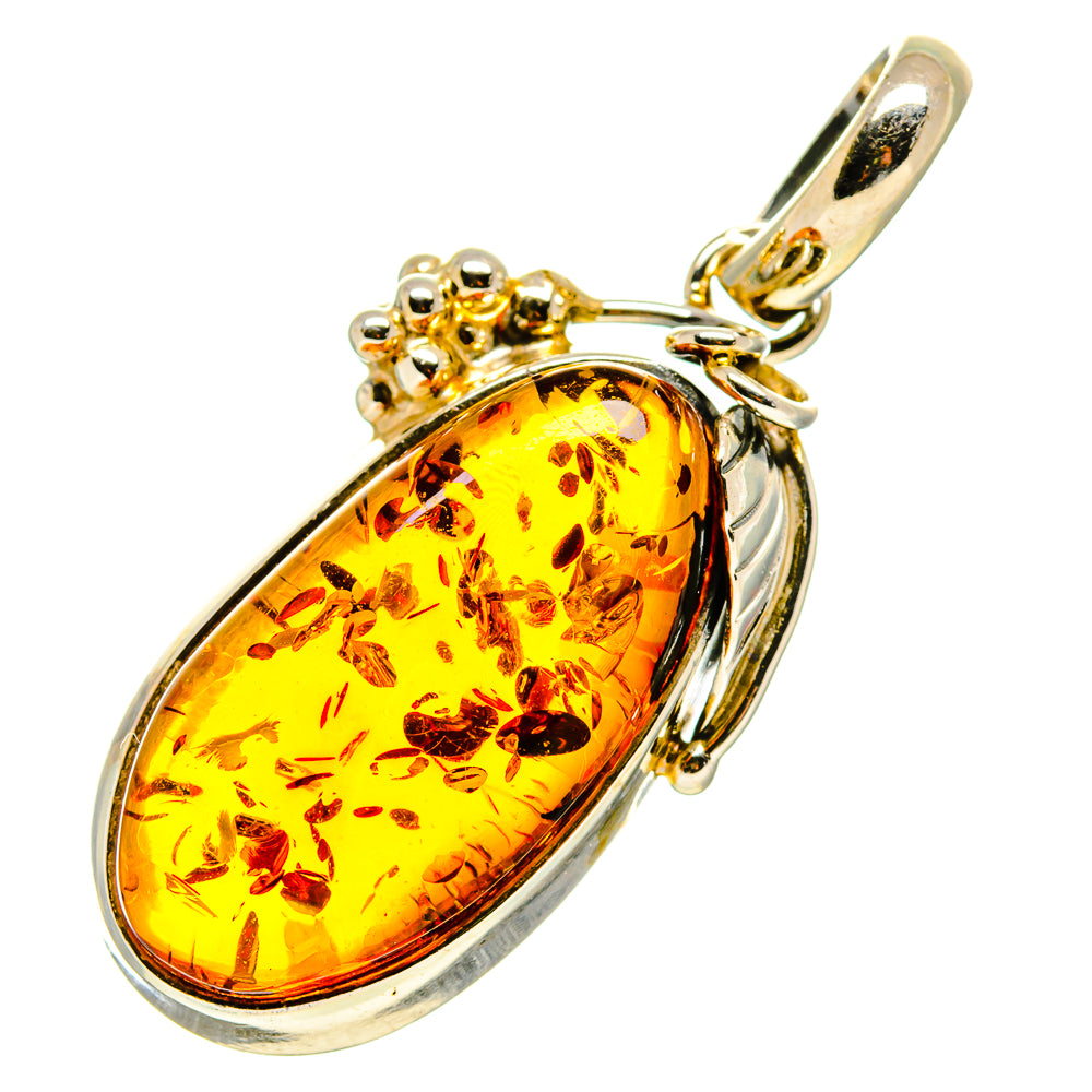Baltic Amber Pendants handcrafted by Ana Silver Co - PD754926