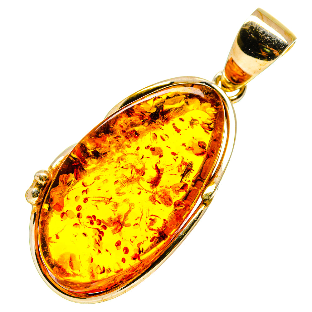 Baltic Amber Pendants handcrafted by Ana Silver Co - PD754927