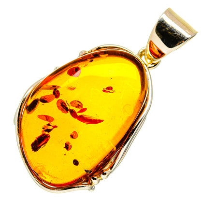Baltic Amber Pendants handcrafted by Ana Silver Co - PD754929