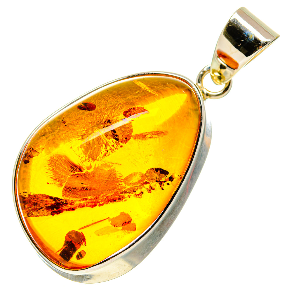 Baltic Amber Pendants handcrafted by Ana Silver Co - PD754933
