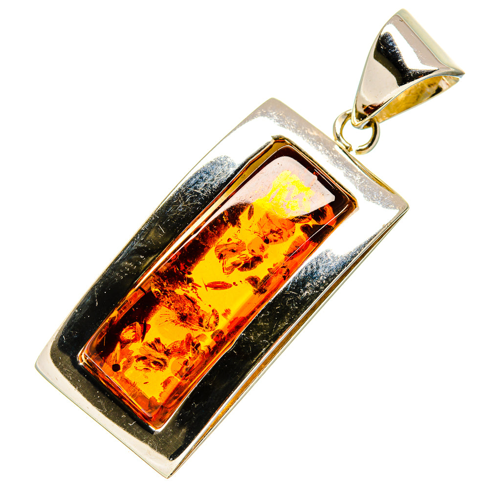 Baltic Amber Pendants handcrafted by Ana Silver Co - PD754935