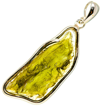 Czech Moldavite Pendants handcrafted by Ana Silver Co - PD754939
