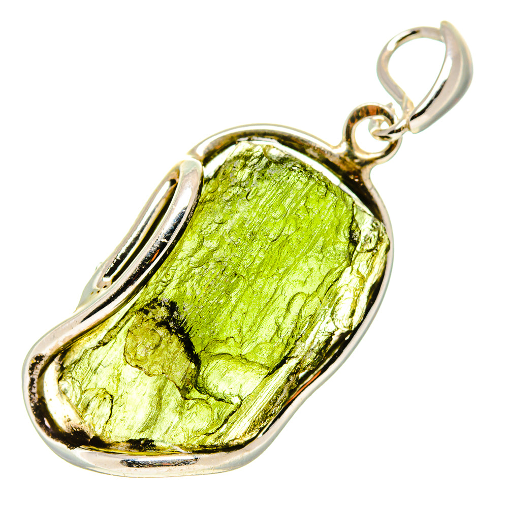 Czech Moldavite Pendants handcrafted by Ana Silver Co - PD754940