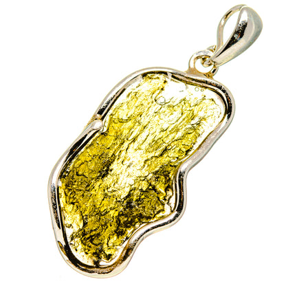 Czech Moldavite Pendants handcrafted by Ana Silver Co - PD754945