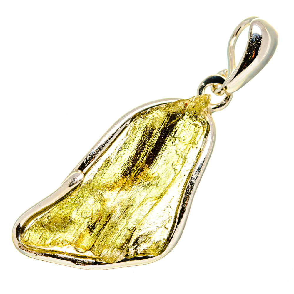 Czech Moldavite Pendants handcrafted by Ana Silver Co - PD754946