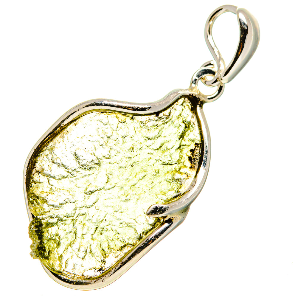 Czech Moldavite Pendants handcrafted by Ana Silver Co - PD754947